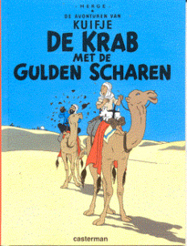 Kuifje- Softcover- Krab met Gulden Scharen