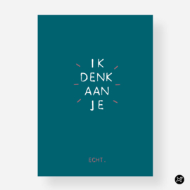 Kaart - Ik denk aan je