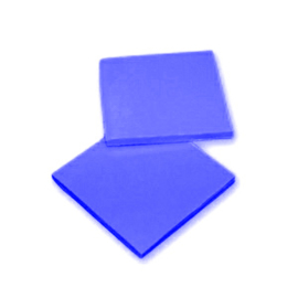 2 Pieces of Silicon Basicmaterial Blue