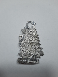 Kerstboom hanger notenkraker en boom