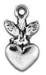 Angel with Heart Charm