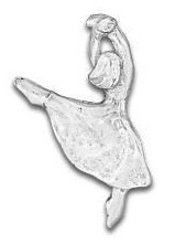 Dancing Ballerina Charm