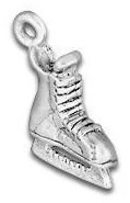 Ice Hockey Skate Charm