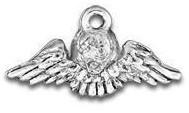 Angel with Wings Charm