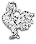 Rooster Charm