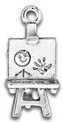 Painters Easel Charm
