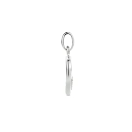Zilveren hanger slotje