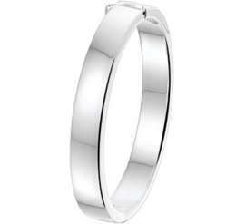 Slavenarmband 10 mm vlak met scharnier bangle