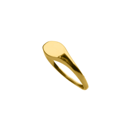 Gouden signet ring