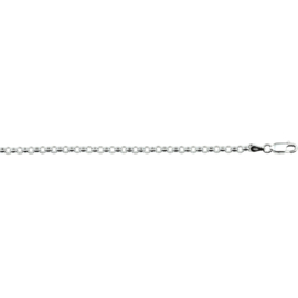 925 zilverenJasseron armbandje 15 centimeter