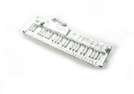 zilveren keyboard
