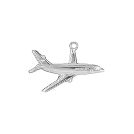 zilveren vliegtuig Boeing