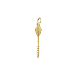 Gouden Dartpijl hanger