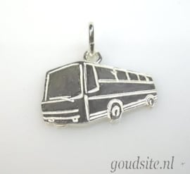 zilveren bus
