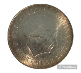 Zilveren 10 gulden 1973  Juliana