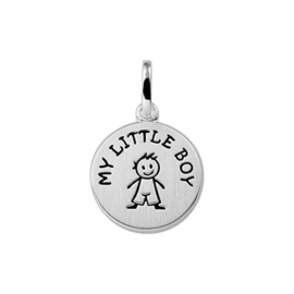 Hanger tekst "My little boy" poli/mat