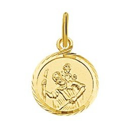 Gouden St.Christoffel medaillon