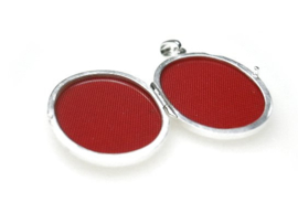 Zilveren medaillon