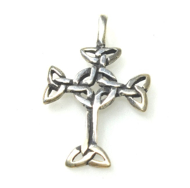Zilveren keltisch kruis