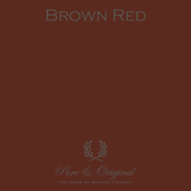 Brown Red - Pure & Original  Kalkverf Fresco