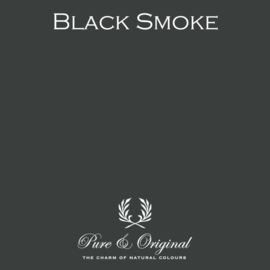 Black Smoke - Pure & Original  Kalkverf Fresco