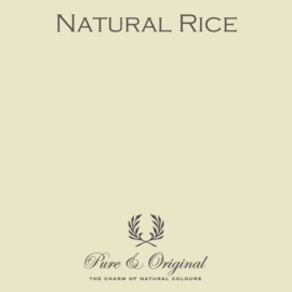 Natural Rice - Pure & Original  Kalkverf Fresco
