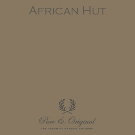 African Hut - Pure & Original  Kalkverf Fresco