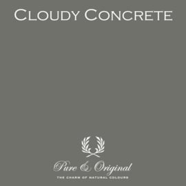 Cloudy Concrete - Pure & Original  Kalkverf Fresco