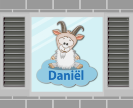 Raamsticker Daniël