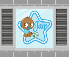 Raamsticker Jaïr