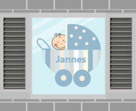 Raamsticker Jannes