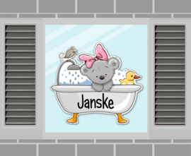 Raamsticker Janske