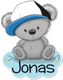 Raamsticker Jonas