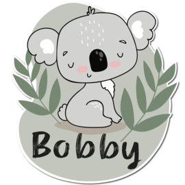 Geboortebord Bobbie - Koala