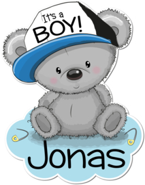 Raamsticker Jonas