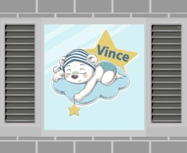 Raamsticker Vince