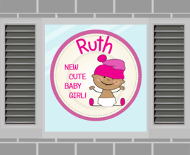 Raamsticker Ruth