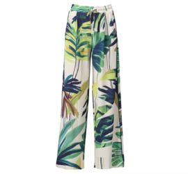 K-design A322 P960 travelstof broek met print