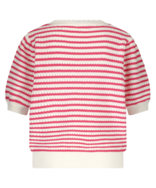 Lady Day Sammy zomer pull Stripe Coral Sunset - Champagne