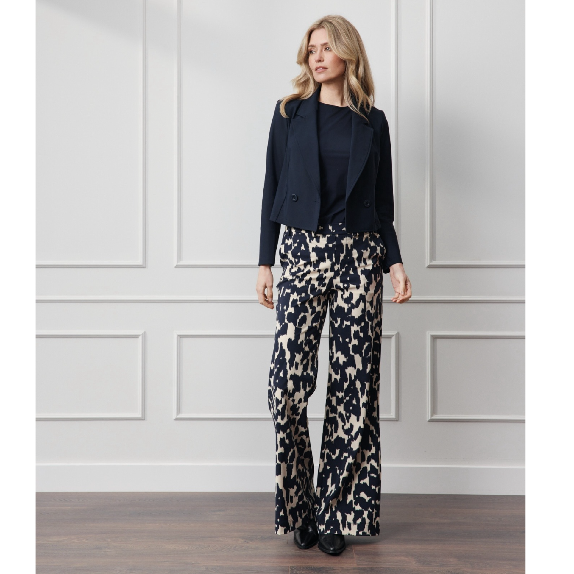 Lady Day Phoenix travelstof broek - Rivka print | FW2025-2026
