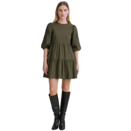 SALE | Costamani Embo jurk - Army groen