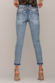 Miss Me mid-rise ankle skinny jeans M3548FA