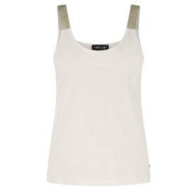 Lady Day Tuesday travelstof top - Off White