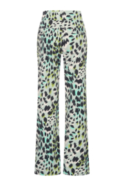 Mi Piace rechte travelstof broek MP202089FCPT - Faded Camouflage Lilypad