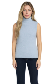 Only-M licht blauwe spencer bouclé 202.13 Celeste