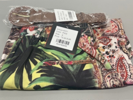 K-design A331 P939 travelstof broek met riem