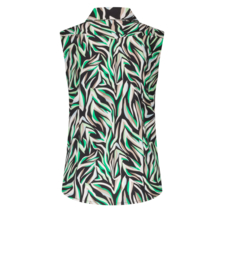Lady Day Bibi travelstof top - Zeyna print
