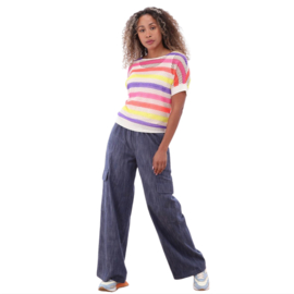 K-design A732 donker blauwe jeans
