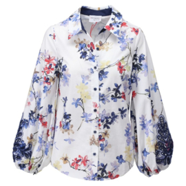 K-design You're my lobster by K-design C717L P075 | Blouse met borduursel en print | SS2026