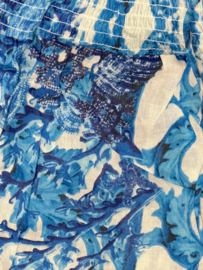 Antica Sartoria FC212 top | Turchese Top met print